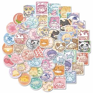 Stiker Kartun Ikan Mas Lucu Roblox isi 24 pcs