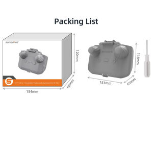 Sunnylife Remote Control Light Shield Protector Cover Sunhood Sunshade Case For DJI RC N1/N1C/N2/N3/4Pro/4K/Air 3S/NEO/Flip