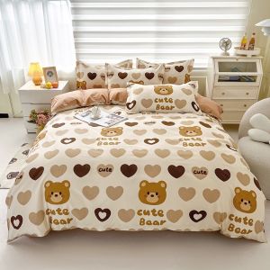 [ XẢ KHO ] SET 4 món Cotton Poly --- miễn phí bo chun drap ga giường