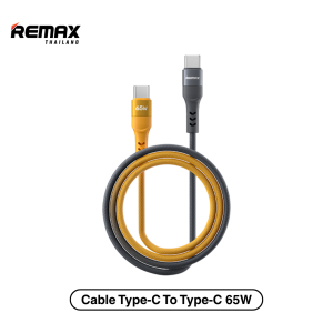 Remax Cable CB16 - สายชาร์จ Type-C to Type-C / Type-C to IP ชาร์จเร็ว 65W / 30W ยาว 1.2 เมตร