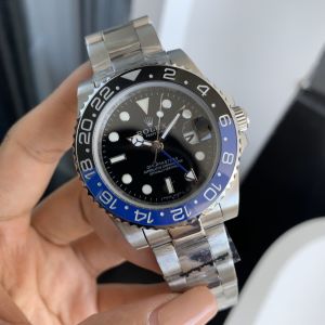 Special Offer Batman GMT Series Automatic Watch for Man 3285 Movement 40mm Dial World Time Stainless Steel Strap Business Travel Watch
