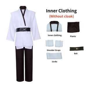 Realistic Jedi Costume Obi-Wan Kenobi Adult Cosplay Jedi Warrior Cosplay Hooded Cloak Clothing Suit Halloween Party Costumes2026