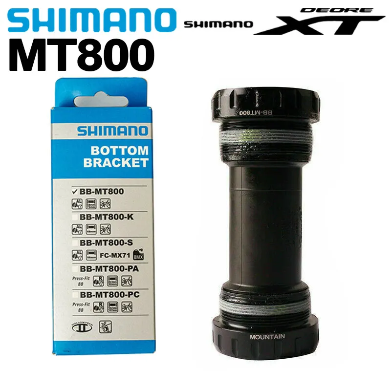 Shimano DEORE XT SLX BB MT800 MT801 Bottom Bracket Mountain Bike