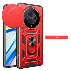 Casing For Honor X9D 5G 2025 Phone Case Slide Camera Lens Protection Cover For HonorX9D 9D Shockproof Armor Phone Magnetic Car Holder