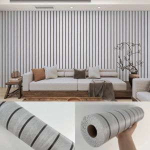 Purrhappy Foam Wall Panel 3d Wood Grain Self Adhesive Waterproof Peel Stick Tv Backdrop Rumah Decor