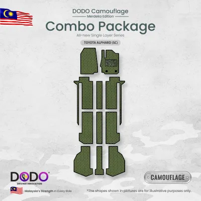 Dodo® Car Mat / Toyota Alphard SC 7 Seater / 2015 -2023 / ANH30