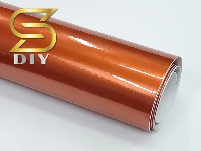 สติ๊กเกอร์ ติดรถ ซาติน แบบเงา เลือกขนาดด้านใน เปลี่ยนสีชิ้นงานต่างๆ Glossy Satin Film อโนไดซ์ เงา ซาตินเงา ( Sdiy )