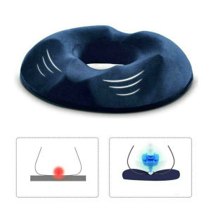 หมอนโดนัท ผู้ป่วยแผลกดทับคุณแม่หลังคลอดผู้ป่วยริดสีดวง ผู้ป่วยติดเตียง  หมอนรองก้น  ผ้าขนป้องกันไร้ฝุ่น