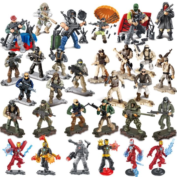 Mega store bloks soldiers