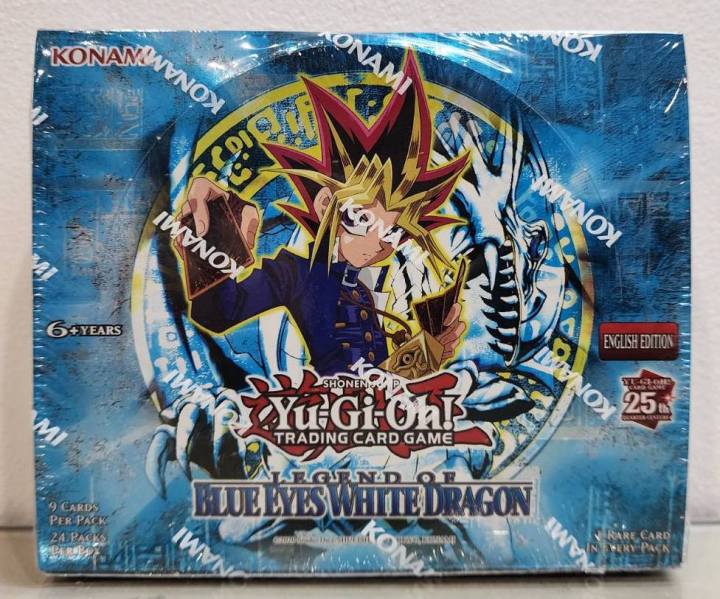 Yu-Gi-Oh! TCG Legend of Blue Eyes White Dragon Booster Box (25th  Anniversary Edition) 24s | Lazada PH