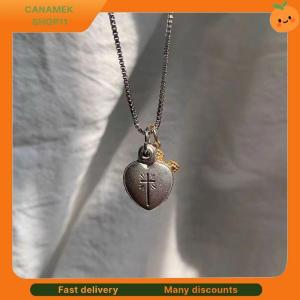 ❣️❣️❣️ Gothic Heart Shape Cross Pendant Necklace Gift For Women Men Party Jewelry Accessories