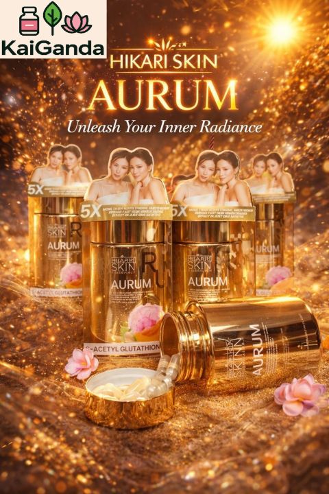 aurum glutathione Hikari S-Acetyl Capsules Supplement - FR-4000015275967 Size:69 Servings Thyroid nutrition for optimal Size:100G
