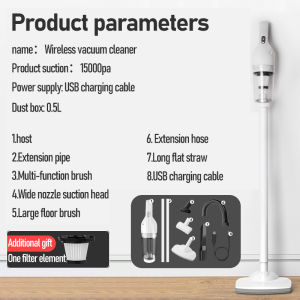 SG Stock 28000Pa Large suction Cordless Vacuum Cleaner Handheld/upright dual-use vacuum cleaner/Multiple suction heads /USB charging/Two filter elements/9 in 1 Suction Head