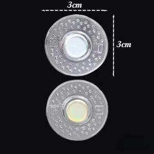 5Sets PVC Invisible Hidden Metal Magnetic Button Snap Magnet Fastener DIY Handbag Cloth Bag Overcoat Clasp Sewing Accessories
