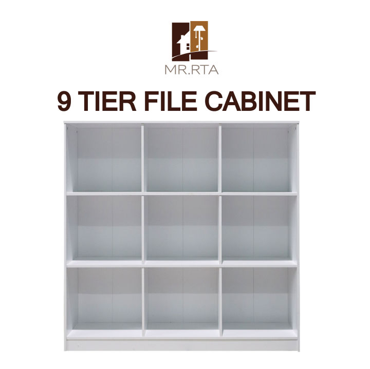MR RTA Office File Cabinet 9 Tier A4 Bookshelf Rak Buku 9 Tingkat Home mr-rta-office-file-cabinet-9-tier-a4-bookshelf-rak-buku-9-tingkat-home