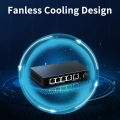 [kkdmm] Horaco 2,5g Ethernet Switch 5 Port 2500 MBit/s Netzwerk Switcher 10g SFP Uplink Hub Internet Splitter Auto MDI/MDIX Plug and Play. 