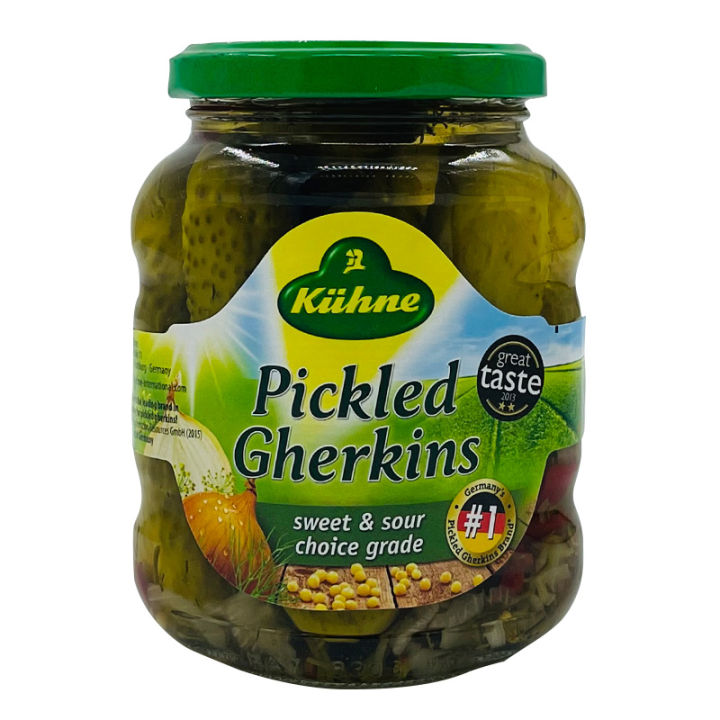 Kuhne Pickled Gherkins 330g Lazada