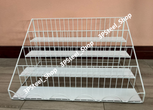 ชั้นวางของแบบมีแผ่นรอง วางโชว์สินค้า ชั้นวางเครื่องปรุง ชั้นวางน้ำหอม ชั้นวางอเนกประสงค์