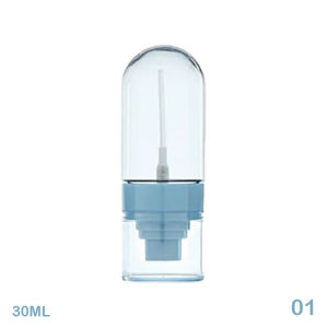 PRANA Travel Bottle - Botol Penyimpanan Tumpul 30ml dengan Semprotan Terbalik Cocok untuk Toner Botol Semprot Kecil PET HL-AGB916