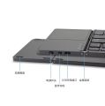 KEYBOARD LIPAT WIRELESS BLUETOOTH - Foldable Wireless Keyboard & Touchpad Bluetooth Lipat Mac iPad hp ios laptop Android Komputer PC pro Folding Keyboard Portable. 