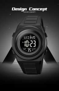 COD/BAYAR DITEMPAT Jam tangan pria digital skmei 2080 waterresist  original rubber digital