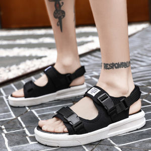 รองเท้าแตะ รุ่นสองสาย ปรับสายแบบตีนตุ๊กแก ใส่สบาย น้ำหนักเบา กันลื่นอย่างดี รองเท้าแตะผู้ชาย