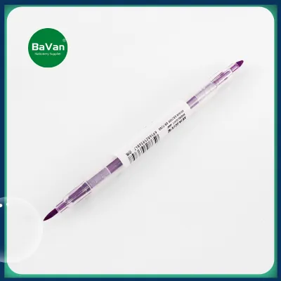 BaVan 1Pcs Double-Headed Highlighter Double-Headed Highlighter Pen Student Drawing Colored Marker Pen School Supplies
