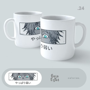Mug  Jujutsu Kaisen Inumaki Toge Gojo Fushiguro Souvenir Kado Hampers Gelas #mgjk