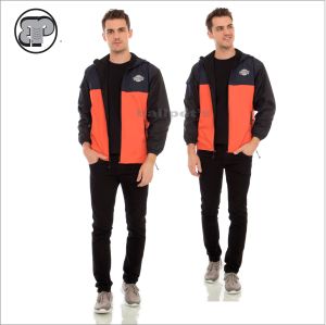 Ballpets JAKET PRIA HOODIE OUTDOOR 3D BLACK JAKET PRIA KOMBINASI TASLAN HANGAT Ukuran L XL