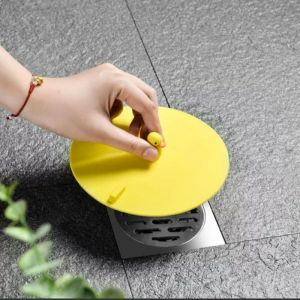 Silicone khử mùi sàn nắp cống thoát nước khử mùi nhà bếp tròn nút nước nhà vệ sinh
