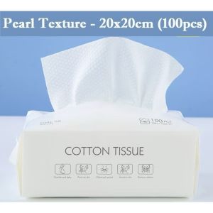 🔥SG STOCK🔥Disposable Facial Cotton Tissue Thickened Soft Wet & Dry Towel Face Cleansing Towel For Adults and Children