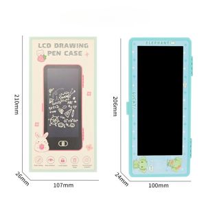 ImSawasdee COD 2in1กล่องปากกากระดานเขียนด้วยลายมือ LCD DRAWING Tablets กล่องเครื่องเขียนความจุขนาดใหญ่