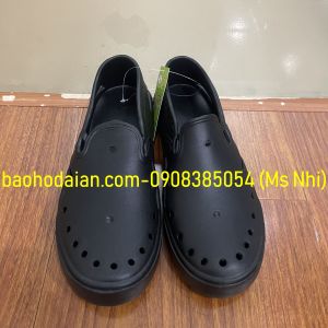 Giày xốp siêu nhẹ đi trong phòng sạch E094- Hình thật