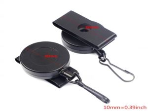 PL ci Retractable Badge Holder Reel Heavy Duty ID Badge for Key Holder Clip for Key