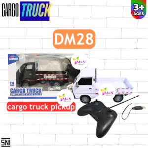 MwnToys Mainan Mobil Cargo Truck 1:16 Box Pickup Telolet RC DM33/28