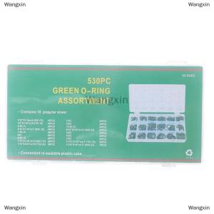 [COD] Wangxin ชุดกล่องยาแนว530ชิ้นสำหรับซ่อม R134a โอริงเครื่องปรับอากาศรถยนต์