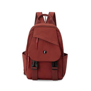 กระเป๋าเป้สะพายหลังผู้หญิง น้ำหนักเบา สะพายข้างได้ กระเป๋าเป้แบบลำลองสไตล์ญี่ปุ่น