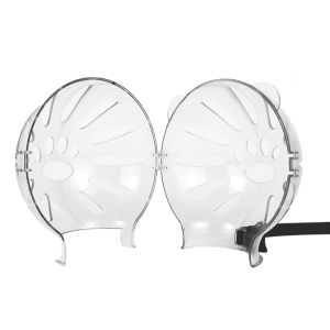 【New Arrival】 Cat Head Protective Cover Anti-scratch Cats Transparent Helmet Anti-Licking Vent Holes Breathable Anti-bite Lightweight Pet Supplies