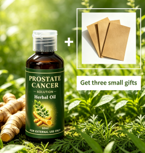 Prostate Cancer Solution Herbal Oil 60ML- Herbal Oil - External Use - Traditional Medicine