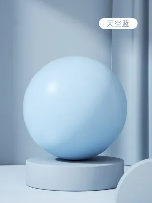 【多功能普拉提瑜伽球】2-in-1 Pilates Yoga Ball：Kegel Trainer & Thigh Slimming Ball. For Core Workout Postpartum Recovery & Body Shaping. Soft Anti-Burst Ball for Womens Fitness at Home. 【Ready Stock】