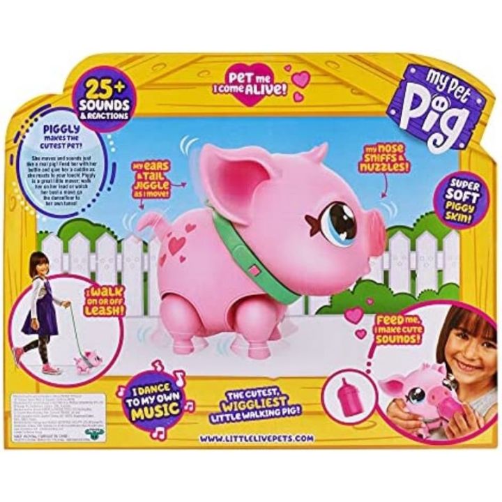 Original My Pet Pig Little Live Pets Kids Toysph | Lazada PH