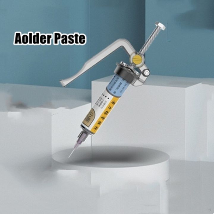 Solder Paste Booster Welding Oil Needle Barrel Extruder Glue Gun For