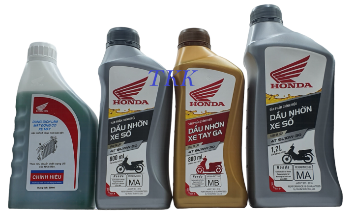 Nhớt honda chính hãng 10w30 0.8L - 1.2L chính hãng - xe số, xe côn, xe ...