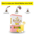 Collagen Juice Drink 180g Lemon Flavored Juice Drink 10 sachets. 