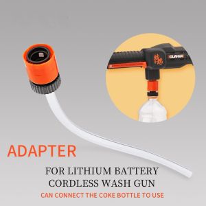 High Pressure Washer Hose Quick Connection Adapter For Lithium Battery Cordless Washer Water Inlet Connect Coke Bottle