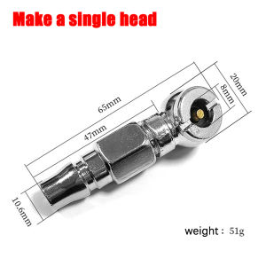 ESP Tire Inflator Double-head Inflator Nozzle Dual-purpose Inflator