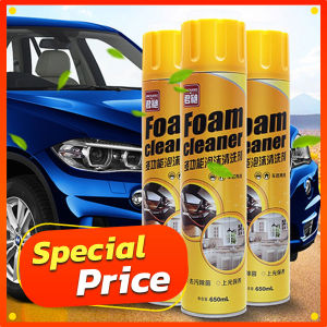 CAR & HOUSE FOAM CLEANER with brush 650ml