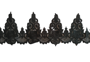 Renda Bordir Roll Cemara Lebar 16 cm Cocok Untuk Pinggiran Gamis Gaun Mukena Kebaya DLL