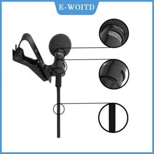 Y LifeStyle 3.5มม. แจ็ค lavalier Tie CLIP บรรยายไมโครโฟนเสียงขนาดเล็กสำหรับกล้องคอมพิวเตอร์โทรศัพท์