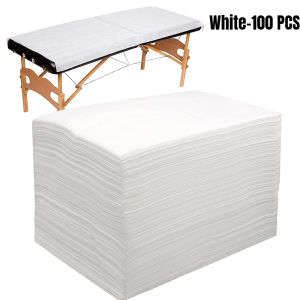 100PCS Massage Table Sheets Disposable SPA Bed Sheets Non Woven Lash Bed Cover for Tattoo Hotels Beauty Salon